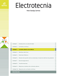 Unidad 3 - Corriente alterna monofásica (Electrotecnia)
