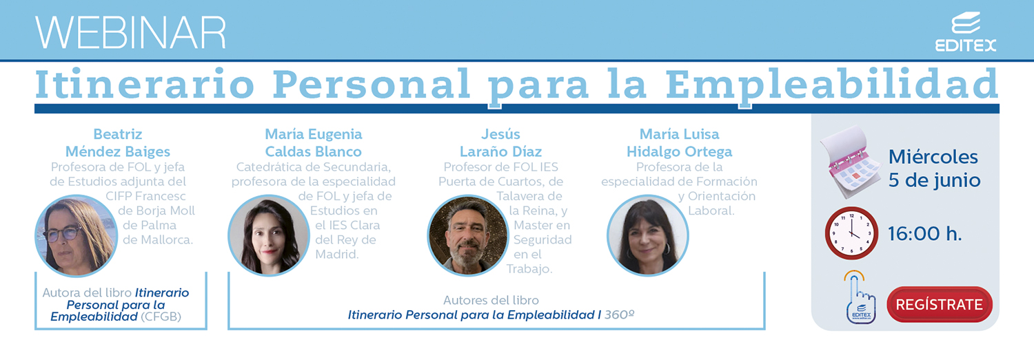 Webinar Itinerario Personal para la empleabilidad